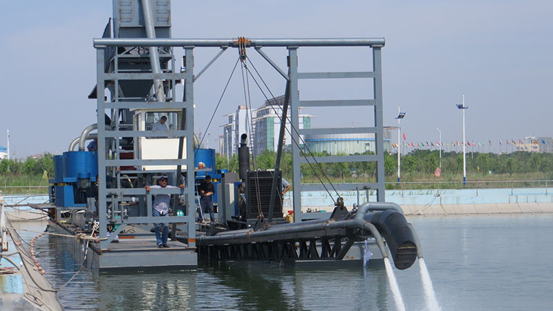 Deep Water Rake Pumping Sand Dredger JINGCHUAN-C918YY series m³