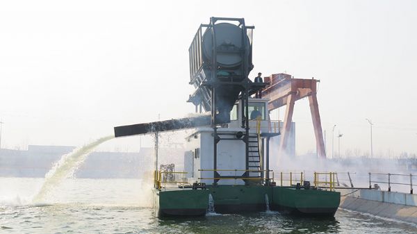 Vacuum Suction Dredger JINGCHUAN- C918ZK series m³