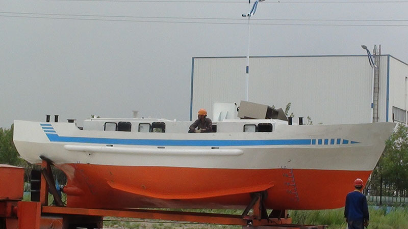 Single Propulsion Service Work Boat C817D series
