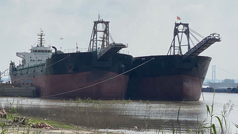 Belt Self-discharging Transport Ship C517PZ series