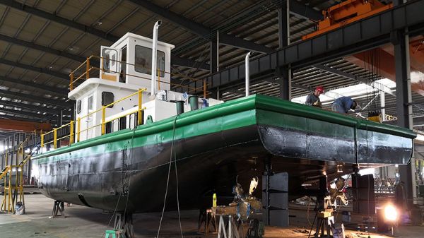 Double Propulsion Service Work Boat C817ST series