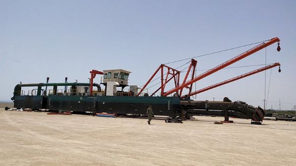 Cutter Suction Dredger CSD168 with cabin pump series