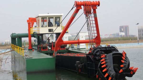 Cutter Suction Dredger CSD168 with cabin pump series