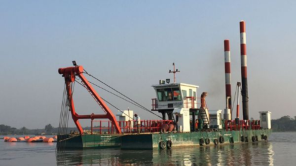 Cutter Suction Dredger CSD168 with cabin pump series