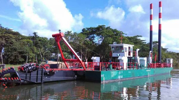 Cutter Suction Dredger CSD168 with cabin pump series