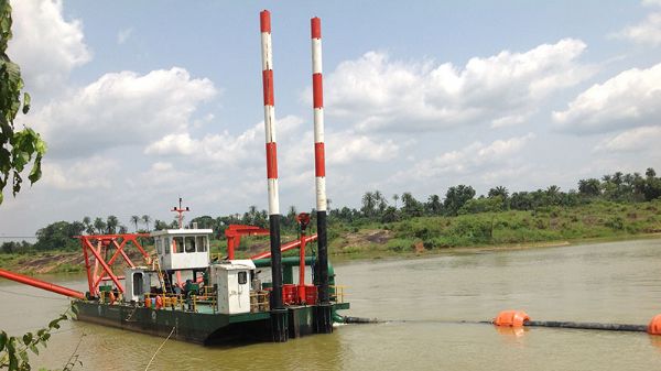 Cutter Suction Dredger CSD168 with cabin pump series