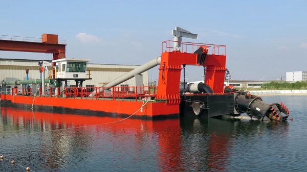 Cutter Suction Dredger CSD168A with submersible pump series