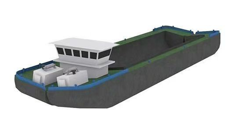 Split Hopper Barge C717KT series