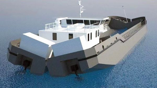 Split Hopper Barge C717KT series