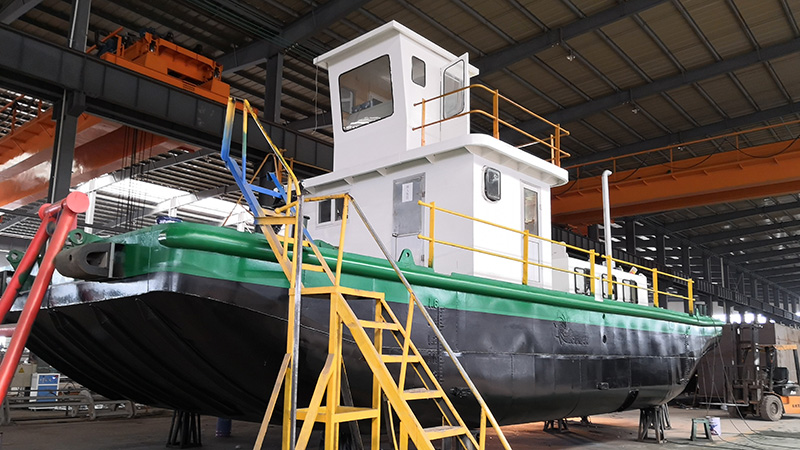 Single Propulsion Service Work Boat C817D series