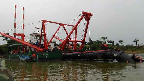 Cutter Suction Dredger CSD168 with cabin pump series