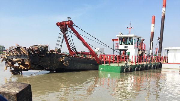 Cutter Suction Dredger CSD168 with cabin pump series