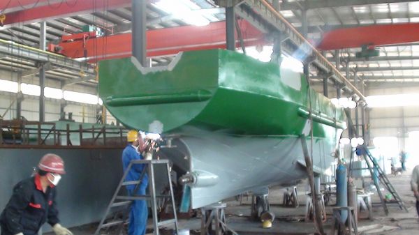 Single Propulsion Service Work Boat C817D series